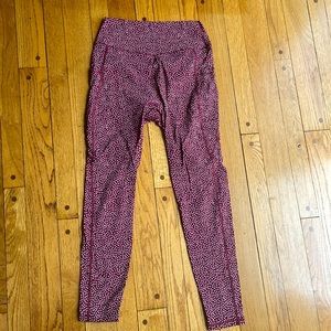 Buff bunny Bossy Print Rosa Pocket Leggings